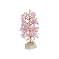 50CM 1500 GEM ROSE QUARTZ TREE