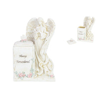 26CM MEMORIAL ANGEL WITH URN