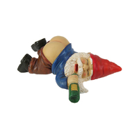 24CM BOOZE GNOME PASSED OUT
