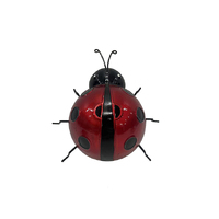17CM METAL LADYBUG
