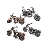 ANTIQUE MOTORCYLCLE 21CM