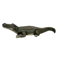 CROCODILE ORNAMENTS 77X25X23CM