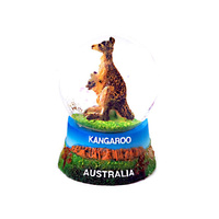 AUSTRALIA WATER BALL KANGAROO 6.5CM
