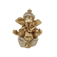 GOLDEN RESIN GANESH 8.2X5.6X10CM