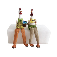 ROOSTER SITTER CHUCK AND DOLLY SOLD QTY8