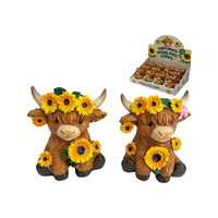 11CM SITTING HIGHLAND COW 2ASST UN12