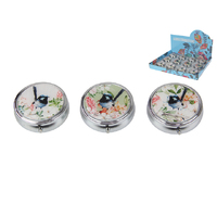 6CM WREN ARTWORK PILL BOX 3ASST UN12