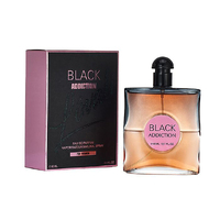 WOMENS PERFUME 80ML BLACK ADDICTION