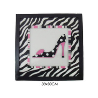 *FUNKY GIRLS SHOE PLAQUE