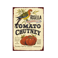 ROSELLA TOMATO TIN SIGN