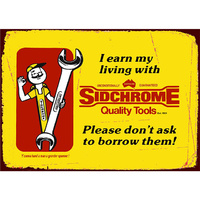 TIN SIGN SIDCHROME TOOLS