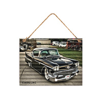 SIGN CADILLAC 30X40CM
