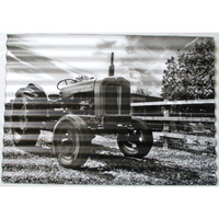 SIGN TRACTOR 30X40CM