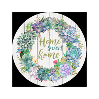 40CM HOME SWEET HOME WALL CANVAS