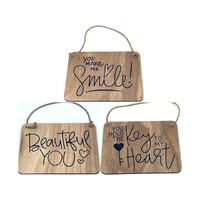 SIGN INSP 20X15CM 3ASST