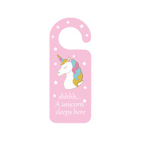 DOOR HANGER UNICORN