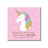 PLAQUE UNICORN