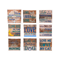 CARVED PLAQUE MED 9ASST