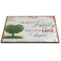 LOVE MDF PLAQUE