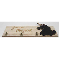 UNICORN PLAQUE WITH CLIPS