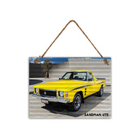 SIGN SANDMAN UTE 30X40CM