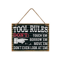 SIGN TOOL RULES 30X40CM