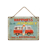 MTL EMBOSSED KOMBI WALL HANGER