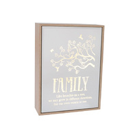 FAMILY KINDRED RECTANGLE LIGHT BOX