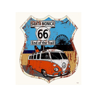 IRON WALL PLAQUE 30X35CM