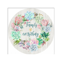 40CM FAMILY WALL CANVAS PRINT