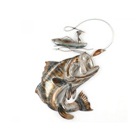 MTL FISHING WALL DECOR