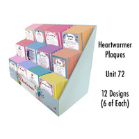 HEARTWARMER PLAQUES UN72