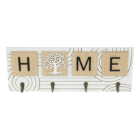 40X14.5CM TOL HOME KEY RACK W/ART QTY 4