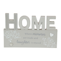 22CM INSPIRATIONAL HOME PLAQUE QTY 4