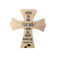 WOODEN PLAQUE CROSS TRUST