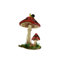 METAL MUSHROOM WALL DECOR 42X3.5X66CM