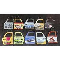 CAR DOOR METAL PLATES 10ASST 31X36.5CM