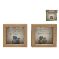 12CM PLAQUE W/CAT AND DOG DESIGN 2ASST QTY 4