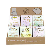 WELLNESS PLAQUE CERAMIC 10X15CM UN36
