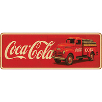 COKE NUMBER PLATE 37X13CM