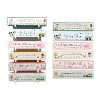 20X4CM BABY PLAQUE ON DISPLAY 6ASST UN24