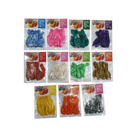 PARTY BALLOON PK6 2.8G PEARL SOLD QTY12