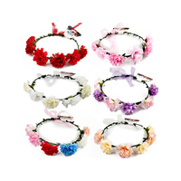 PARTY HALO FLOWER 6PC 6ASST SOLD QTY12