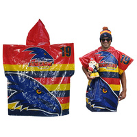 PONCHO FULL PRINT-ADELAIDE CROWS