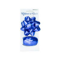 STAR AND RIBBON BLUE