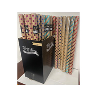 GIFT WRAP ROLL FOIL 1.5M X 700MM UNIT 54