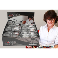 READING GLASSES BLACK IN PDQ UN60