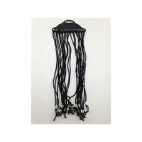 READING GLS STRING 65CM BLK PK12