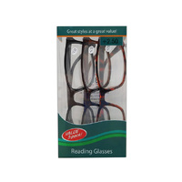 READING GLASSES 3PK 2.5 STRENGTH SOLD QTY6