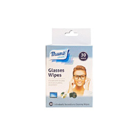 GLASSES LENS CLEANING WIPES 30PK